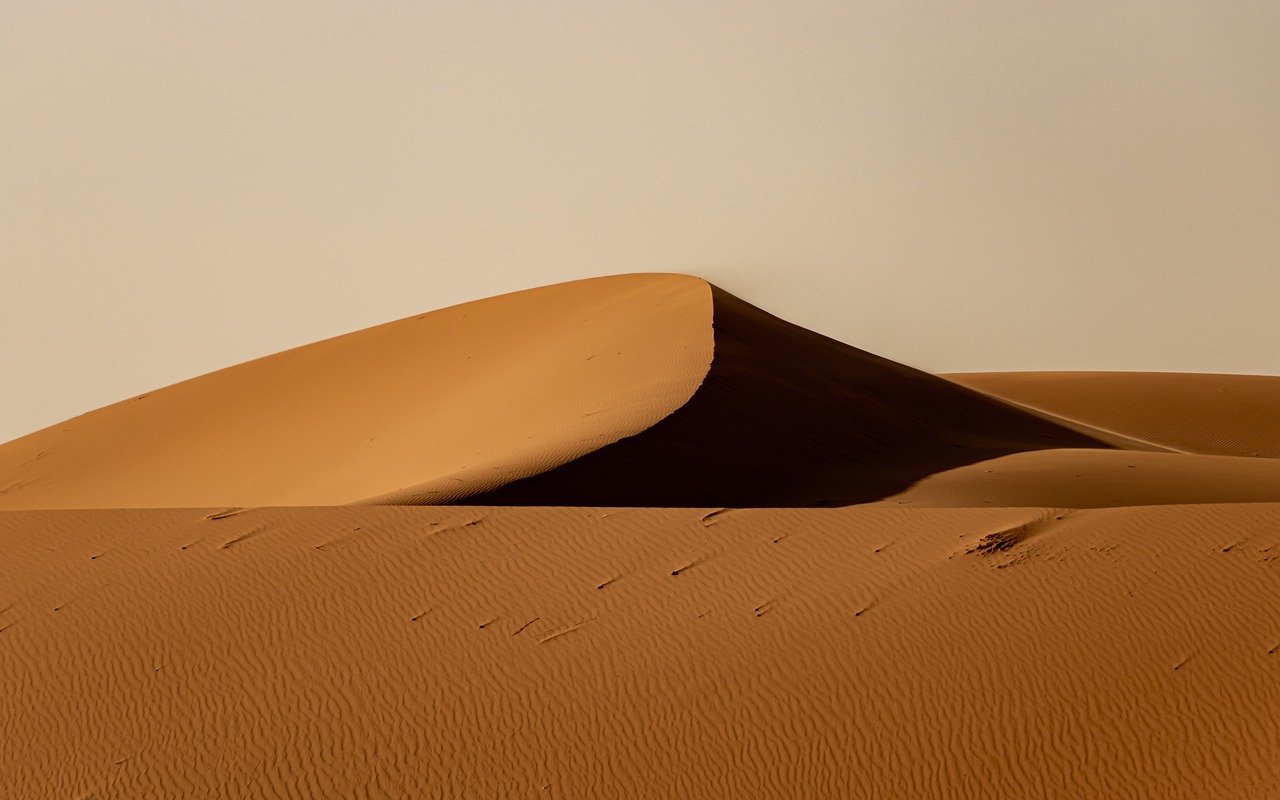 Dunes meditation environment for beginners