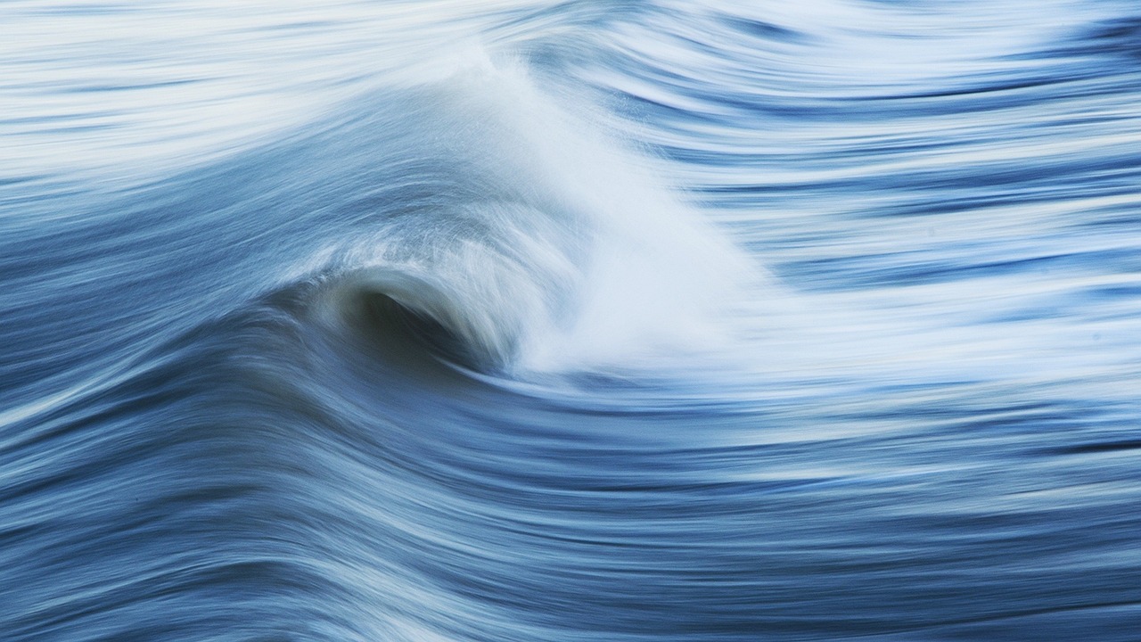 Ocean meditation environment for beginners